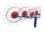 фото Грабли ворошилки для мотоблока